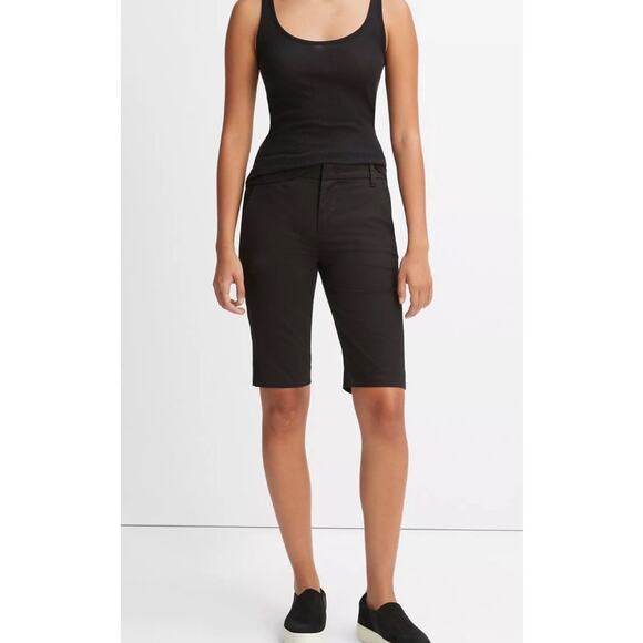 Vince Coin Pocket Black Bermuda Shorts size 2 - Picture 8 of 8
